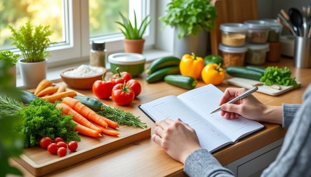 Découvrez notre menu hebdomadaire anti-gaspillage pour planifier vos repas facilement tout en réduisant le gaspillage alimentaire et en économisant.