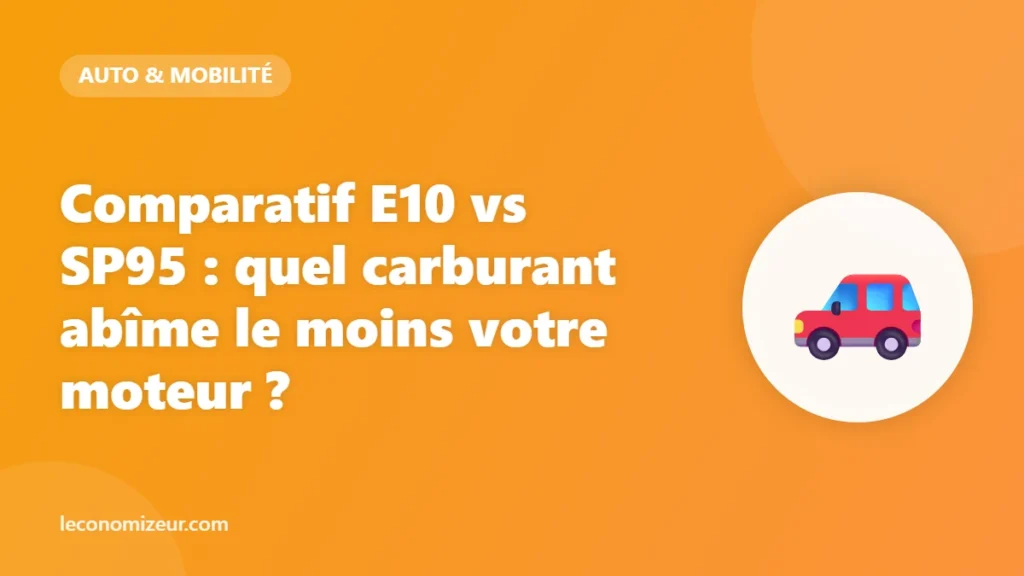 Comparatif E10 vs SP95 : quel carburant abîme le moins votre moteur ?