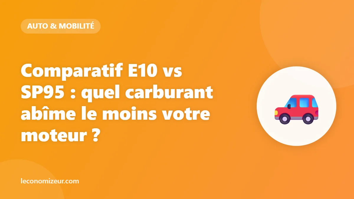 Comparatif E10 vs SP95 : quel carburant abîme le moins votre moteur ?