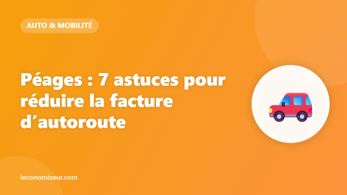 Péages : 7 astuces pour réduire la facture d’autoroute